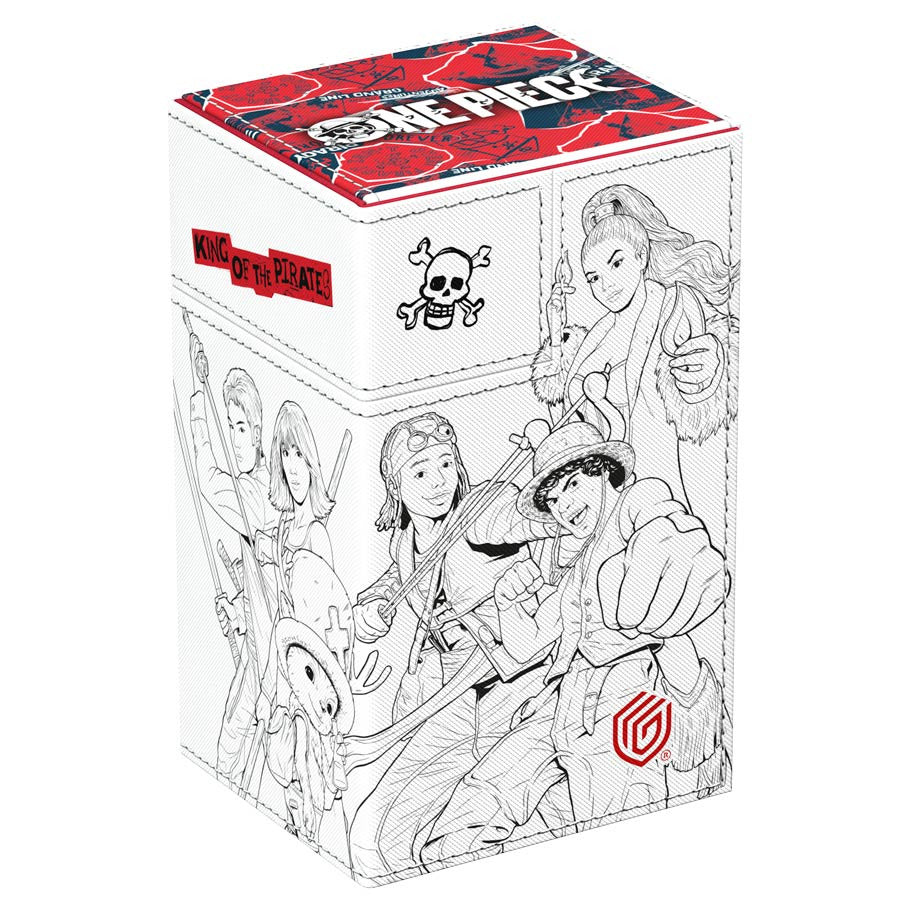 Deck Box: Flip`n`Tray: 80+: One Piece: Sketch