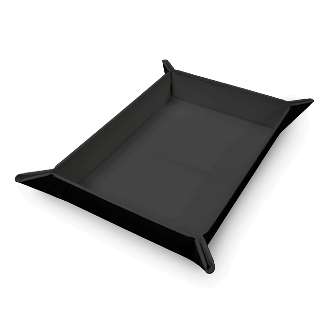 Ultra Pro - Foldable Magnetic Dice Tray - Vivid Black