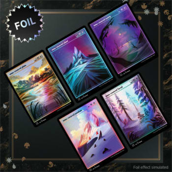 MTG: Secret Lair Pixel Snow Lands Foil Edition