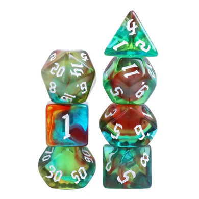 Wind Elves RPG Dice Set