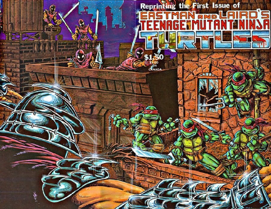 Teenage Mutant Ninja Turtles Vol 1 #1 4th Printing