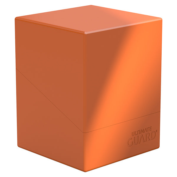 Ultimate Guard: Deck Case Boulder - 100+ Solid Orange