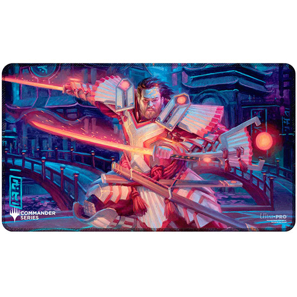 Playmat: MTG Stitched- Commander Series 5- Isshin, Two Heavens as One