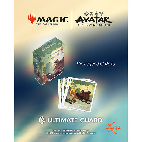 Card Sleeves: MTG Art Sleeves- Avatar The Last Airbender- The Legend of Roku