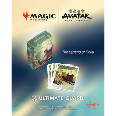 Card Sleeves: MTG Art Sleeves- Avatar The Last Airbender- The Legend of Roku