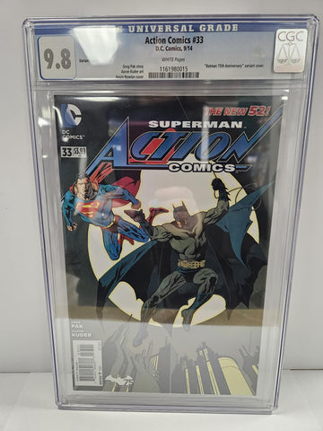 Action Comics #33 CGC 9.8