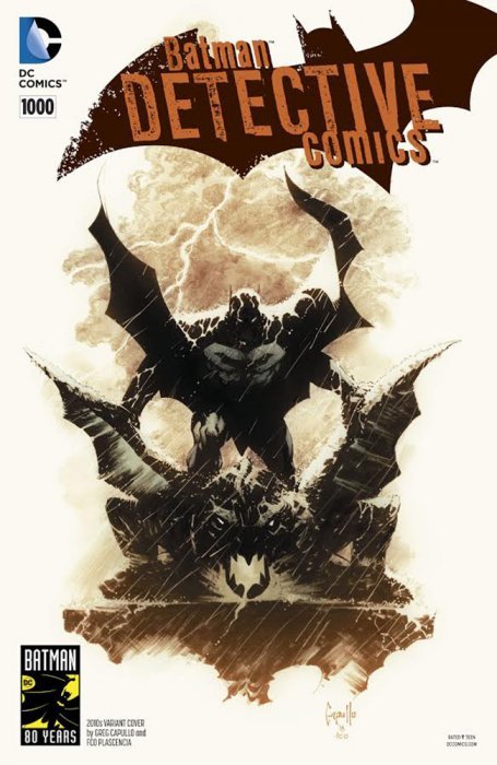 Detective Comics Vol 1 #1000 Greg Capullo 2010's Variant