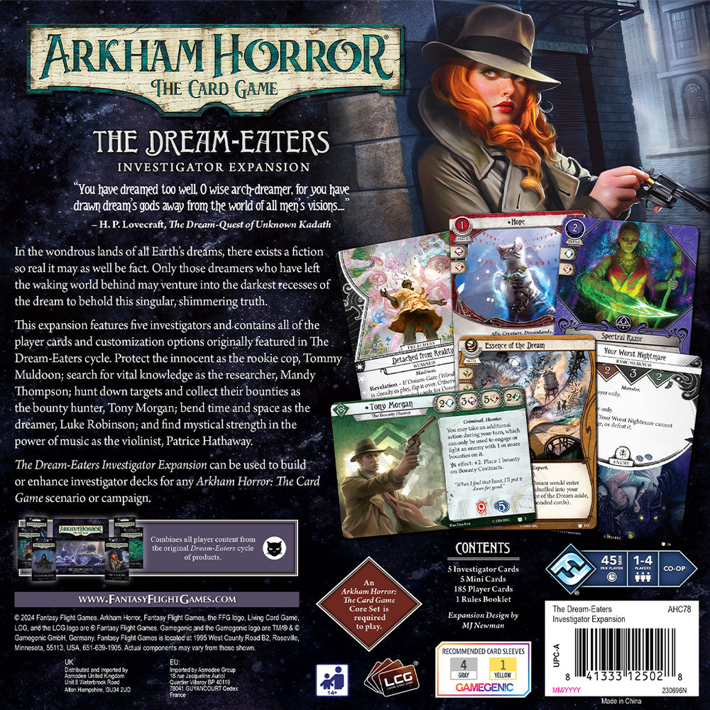 Arkham Horror - The Card Game - The Dream-Eaters Investigator Expansion