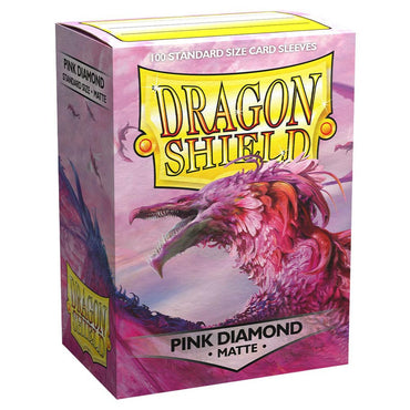Matte Sleeves (100) - Pink Diamond