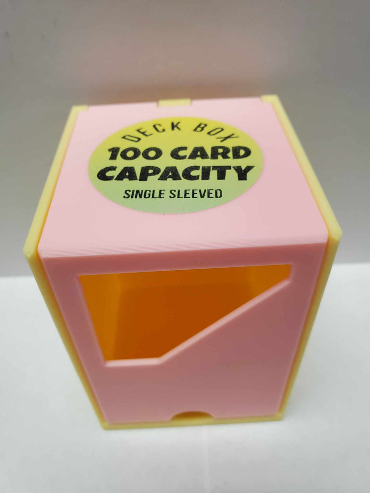 Pink and Yellow: Deck Box