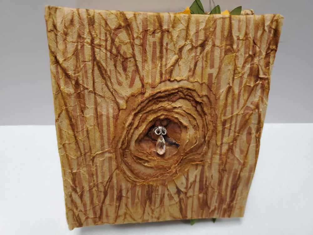 Hollow Tree with Jewel Journal