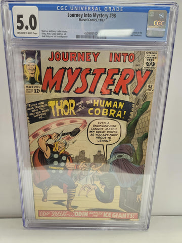 Journey Into Mystery #98 CGC 5.0