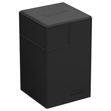 Deck Case: Flip´n´Tray 100+ Standard Size Monocolor - Black
