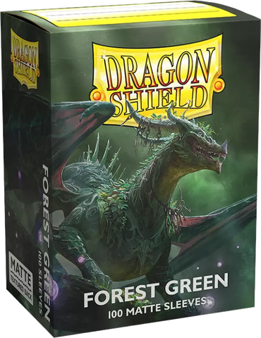 Matte Sleeves (100) - Forest Green