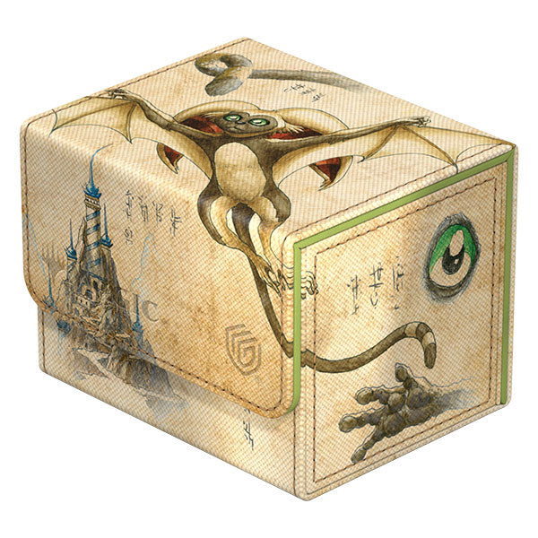 Deck Case: Sidewinder 100+ Standard Xenoskin- MTG- Avatar the Last Airbender- Momo, Friendly Flier