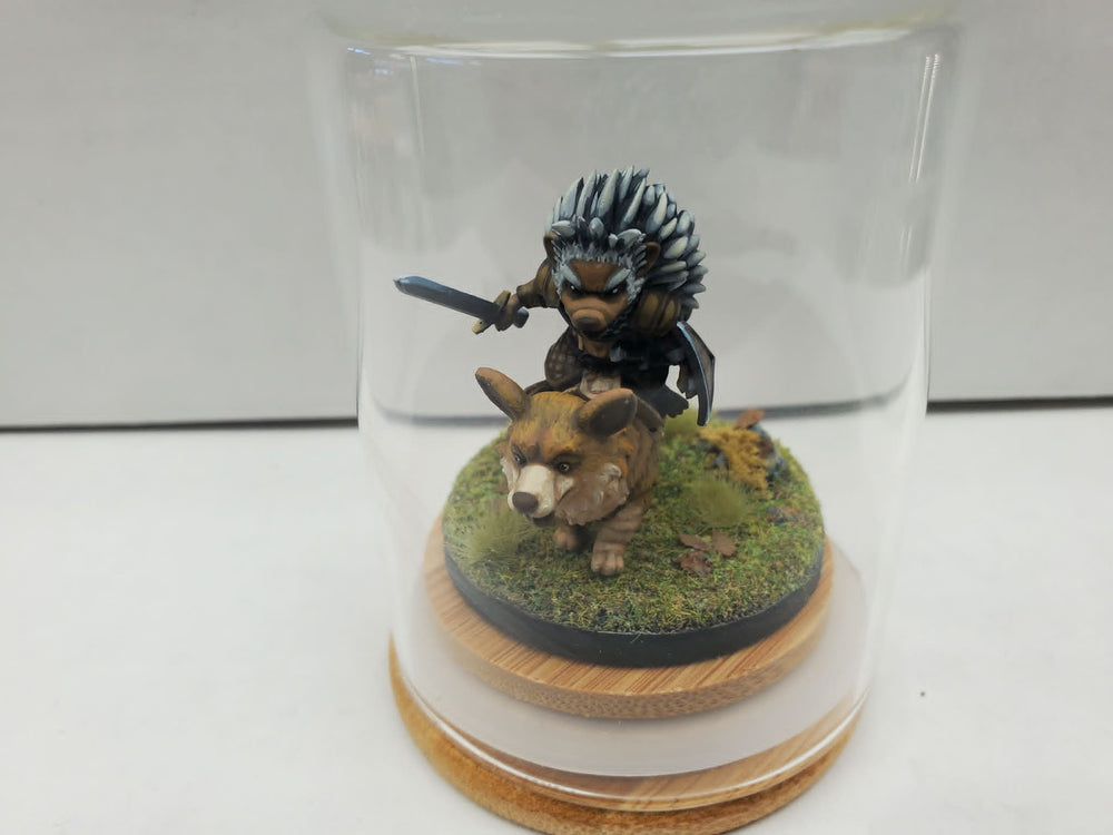 Hand Painted: Hedgehog & Corgi (Charge!!) (1)