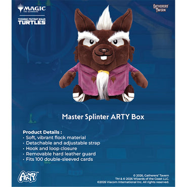 Deckbox: MTG ARTY Box- Teenage Mutant Ninja Turtles- Master Splinter