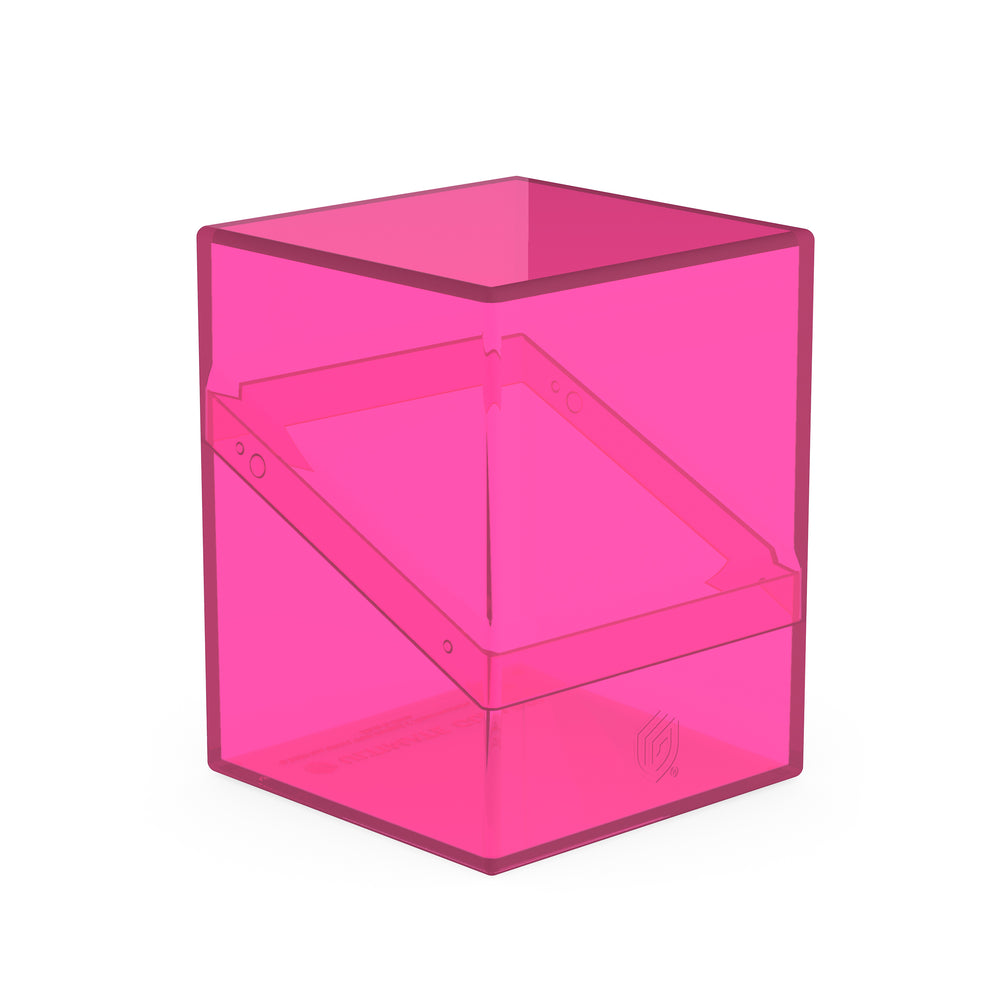 Ultimate Guard - Deck Case: Boulder 100+ Standard Size- Clear Rhodonite