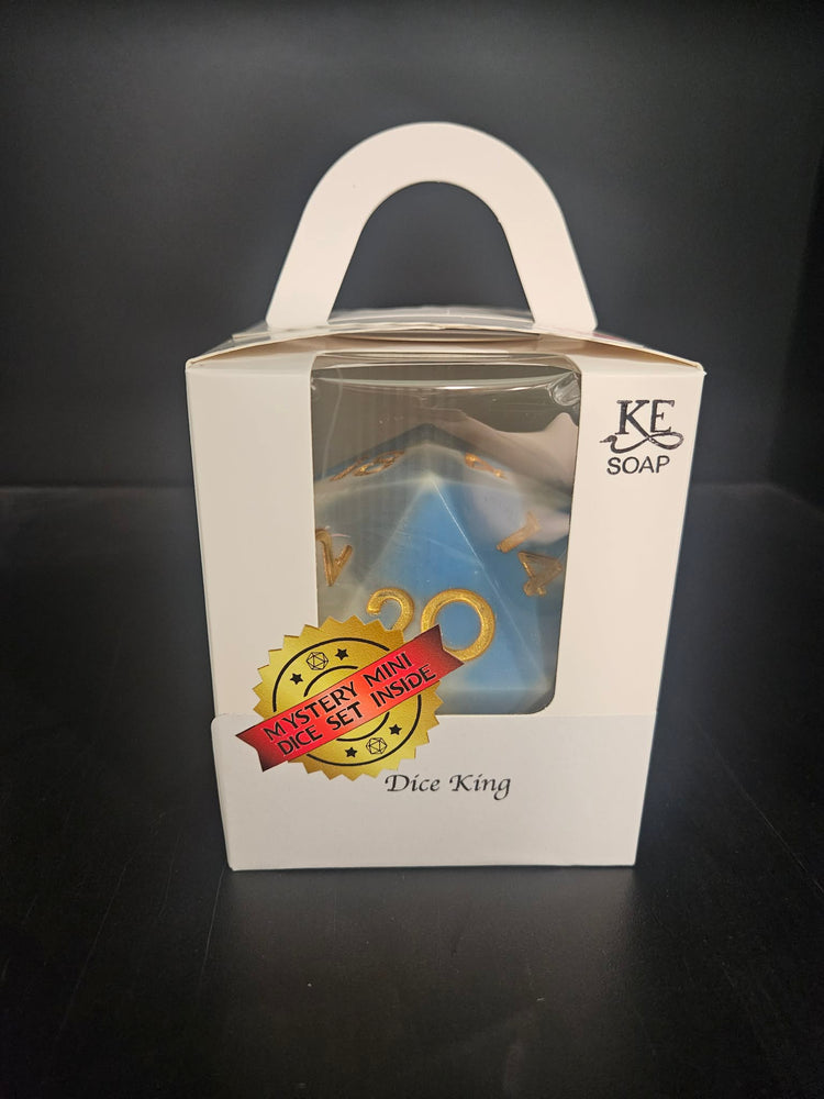 Big D20 Soap Dice: Dice King