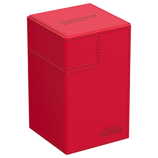 Deck Case: Flip´n´Tray 100+ Standard Size Monocolor - Red