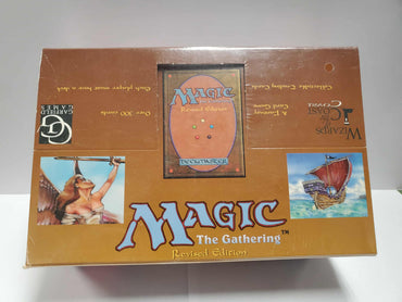 Magic The Gathering Revised Edition Booster Box