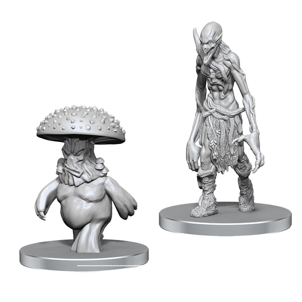 Pathfinder Battles Deep Cuts Miniatures: Unpainted Minis- Wave 26- Myceloid & Grimstalker