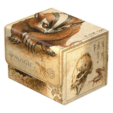 Deck Case: Sidewinder 100+ Standard Xenoskin- MTG- Avatar the Last Airbender- Badgermole Cub