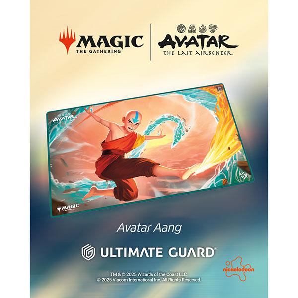 Playmat: MTG- Avatar the Last Airbender- Avatar Aang