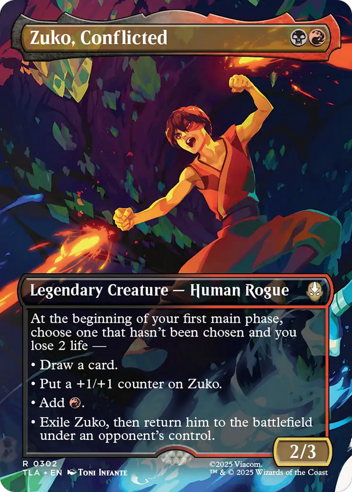 Zuko, Conflicted (Borderless) [Avatar: The Last Airbender]