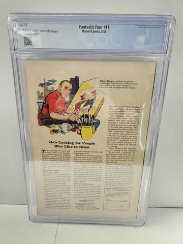 Fantastic Four #41 CGC 7.5