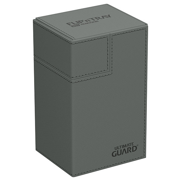 Deck Case: Flip´n´Tray 80+ Standard Size Monocolor - Grey