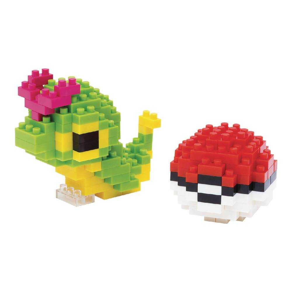 Pokemon Nanoblock Ser Caterpie & Poke Ball