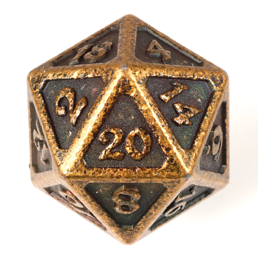 Mythica Dark Gold Dire D20