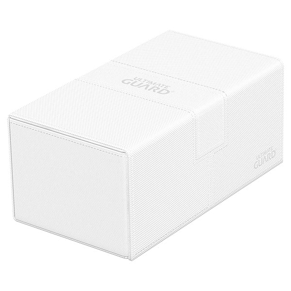 Deck Case: Twin Flip´n´Tray 200+ Standard Size Monocolor - White