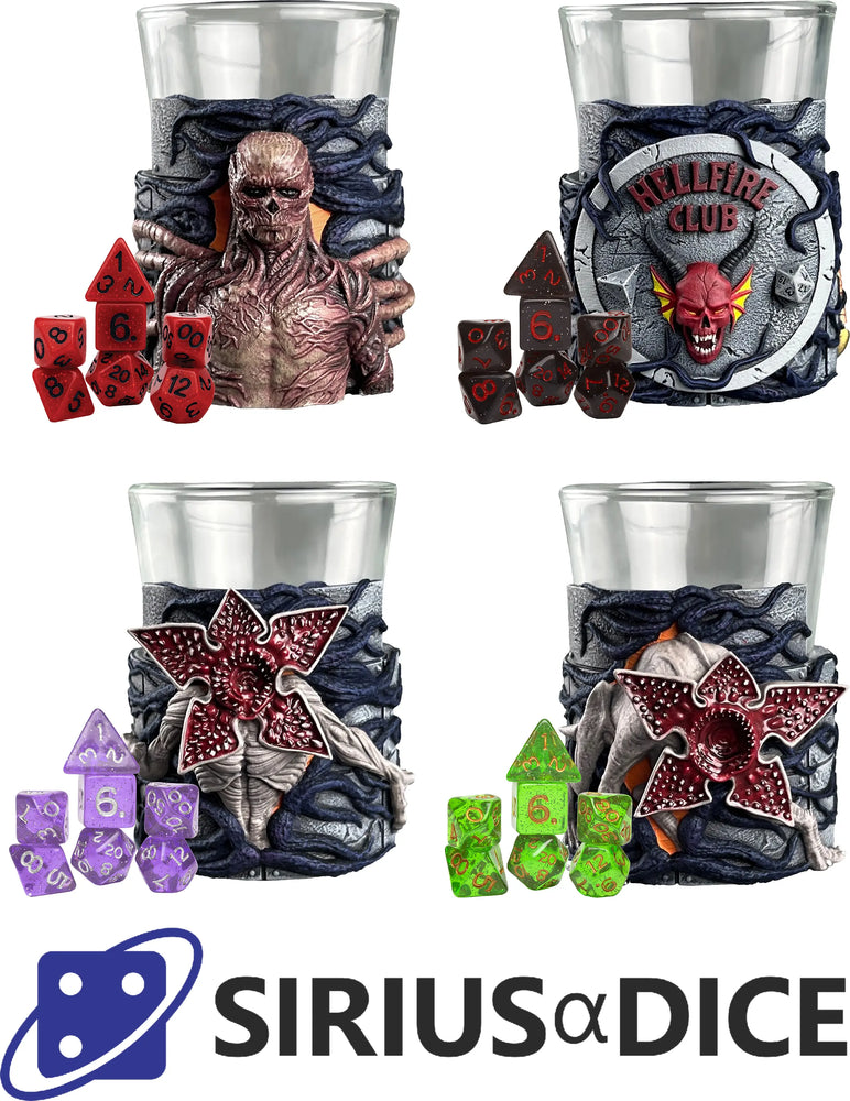 Sirius Dice Stranger Things Mini Dice Cups - Vecna