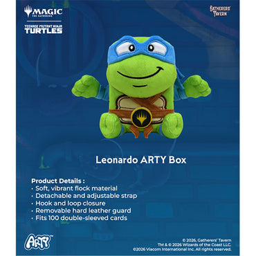 Deckbox: MTG ARTY Box- Teenage Mutant Ninja Turtles- Leonardo