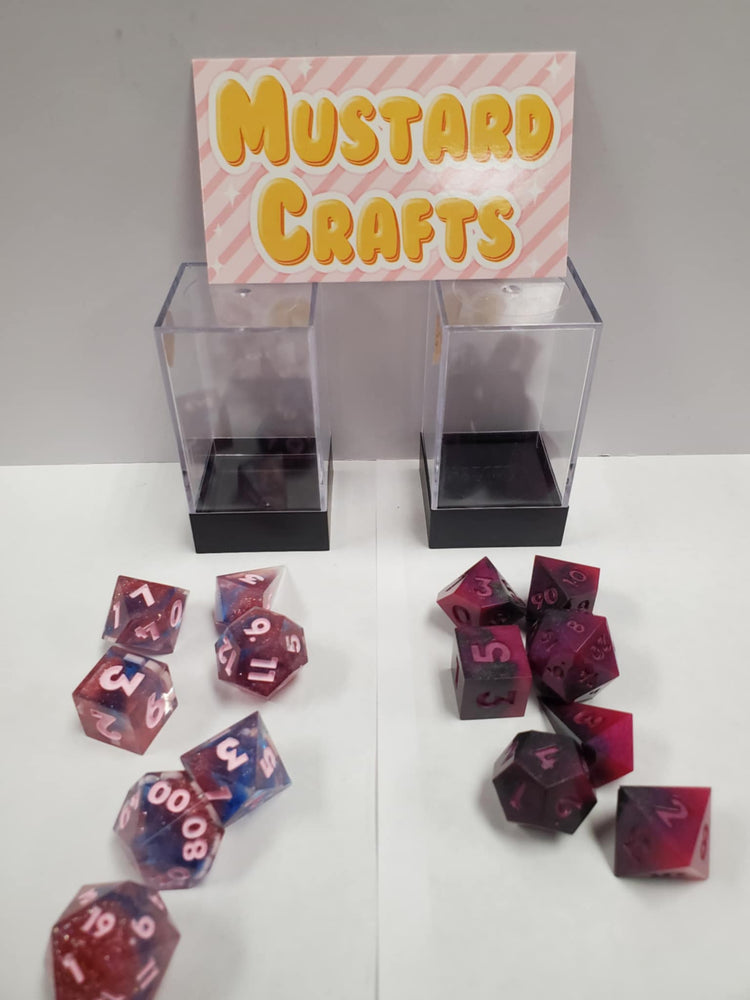 Resin Dice By Mustard Crafts