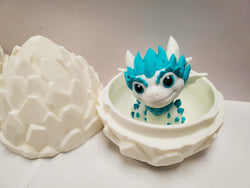 Ice Dragon with egg