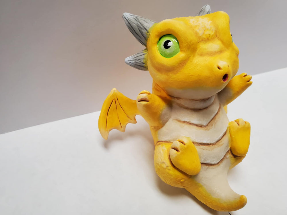 Derpy Dragon Yellow