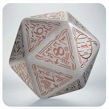 Jumbo D20 Spindown: Hobbit TCG Dice- Radiant
