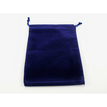 Velour Dice Pouch Blue (LG)