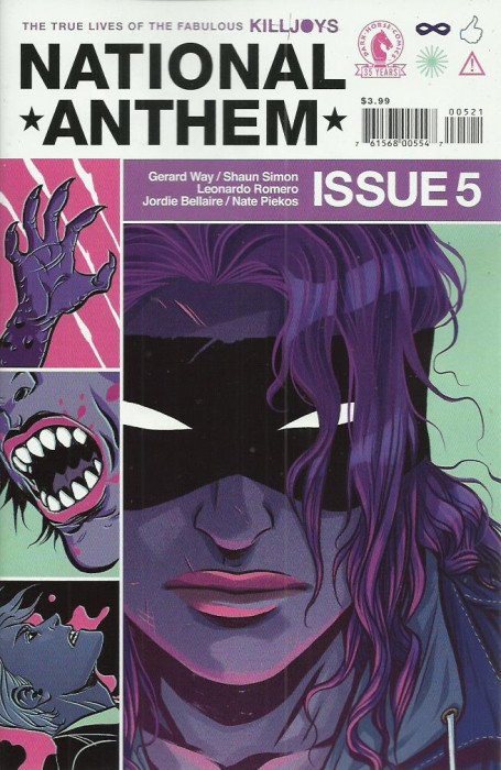 The True Lives of the Fabulous Killjoys: National Anthem #5 Variant Alvar Tapia Hidalgo Cover