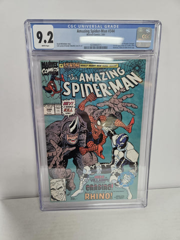 Amazing Spider-Man #344 CGC 9.2