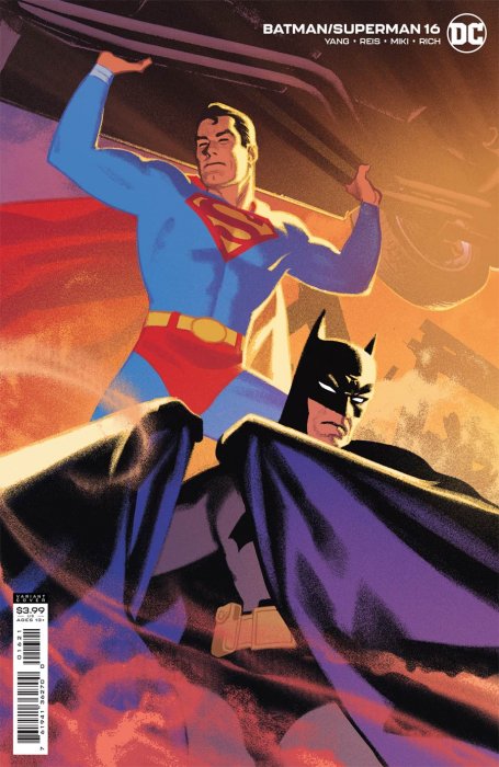 Batman/Superman Vol 2 #16 Variant Greg Smallwood Cover