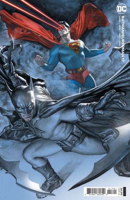 Batman/Superman Vol 2 #17 Variant Rodolfo Migliari Card Stock Cover