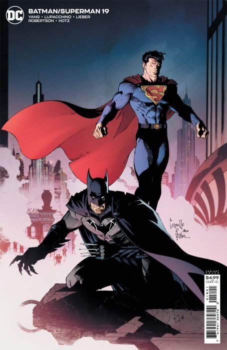 Batman/Superman Vol 2 #19 Variant Greg Capullo Card Stock Cover