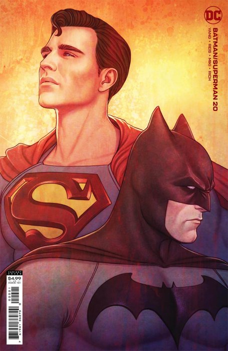 Batman/Superman Vol 2 #20 Variant Jenny Frison Card Stock Cover