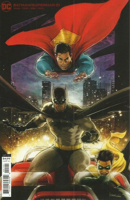 Batman/Superman Vol 2 #21 Variant Kaare Andrews Card Stock Cover
