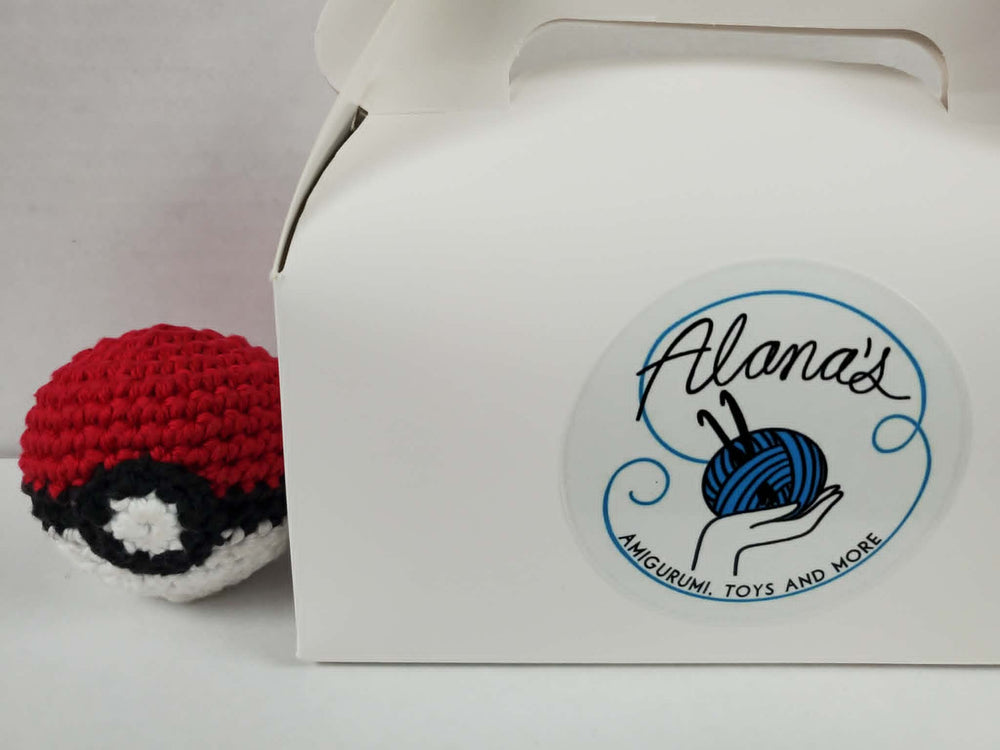 Crochet: Poke ball hacky sack