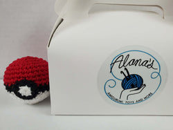 Crochet: Poke ball hacky sack